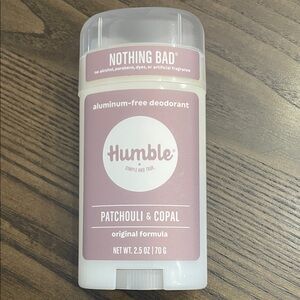 HUMBLE Patchouli & Copal Aluminum-Free Deodorant